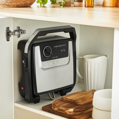 Гриль Tefal прижимний Inicio Classic 2000Вт, темп. режимів-3, метал, чорний (GC272D10) Гриль Tefal прижимний Inicio Classic 2000Вт, темп. режимів-3, метал, чорний (GC272D10)