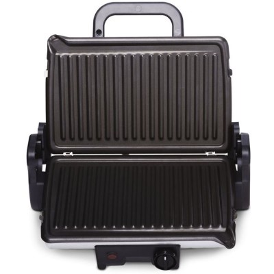 Гриль Tefal прижимний MinuteGrill 1600Вт, темп. режимів-3, з`ємні пластини, розкриття на 180°, метал (GC205012) Гриль Tefal прижимний MinuteGrill 1600Вт, темп. режимів-3, з`ємні пластини, розкриття на 180°, метал (GC205012)