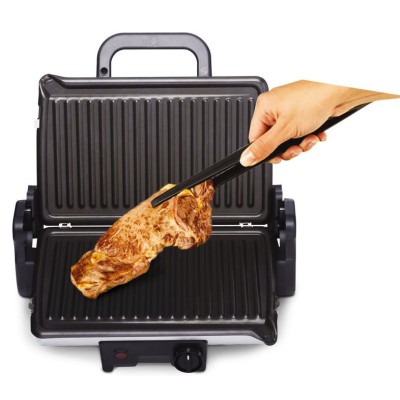 Гриль Tefal прижимний MinuteGrill 1600Вт, темп. режимів-3, з`ємні пластини, розкриття на 180°, метал (GC205012) Гриль Tefal прижимний MinuteGrill 1600Вт, темп. режимів-3, з`ємні пластини, розкриття на 180°, метал (GC205012)