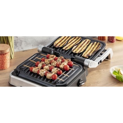 Гриль Tefal прижимний OptiGrill 2100Вт, темп. режимів-4, з`ємні пластини, метал (GC774D30) Гриль Tefal прижимний OptiGrill 2100Вт, темп. режимів-4, з`ємні пластини, метал (GC774D30)