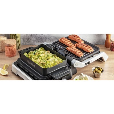 Гриль Tefal прижимний OptiGrill 2100Вт, темп. режимів-4, з`ємні пластини, метал (GC774D30) Гриль Tefal прижимний OptiGrill 2100Вт, темп. режимів-4, з`ємні пластини, метал (GC774D30)