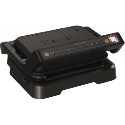 Гриль Tefal прижимний OptiGrill 2100Вт, темп. режимів-4, з`ємні пластини, метал, чорний (GC772830) Гриль Tefal прижимний OptiGrill 2100Вт, темп. режимів-4, з`ємні пластини, метал, чорний (GC772830)