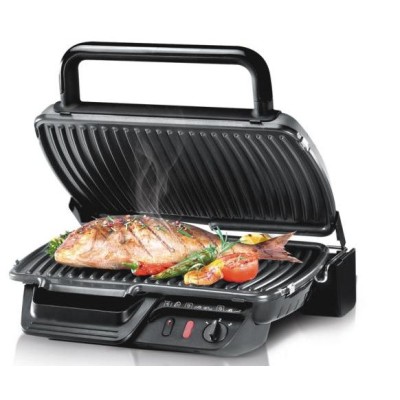 Гриль Tefal прижимний Ultracompact 2000Вт, темп. режимів-3, з`ємні пластини, розкриття на 180°, метал (GC305012) Гриль Tefal прижимний Ultracompact 2000Вт, темп. режимів-3, з`ємні пластини, розкриття на 180°, метал (GC305012)
