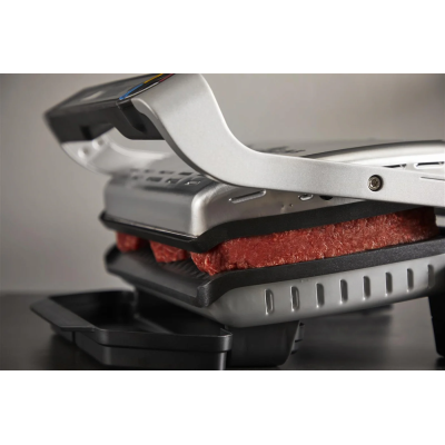 Гриль Tefal притискний OptiGrill+ 2000Вт, темп. режимів-4, знімні пластини, алюміній, метал (GC717D10) Гриль Tefal притискний OptiGrill+ 2000Вт, темп. режимів-4, знімні пластини, алюміній, метал (GC717D10)
