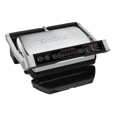 Гриль Tefal притискний OptiGrill+ Initial 2000Вт, темп. режимів-5, знімні пластини, метал (GC706D34) Гриль Tefal притискний OptiGrill+ Initial 2000Вт, темп. режимів-5, знімні пластини, метал (GC706D34)