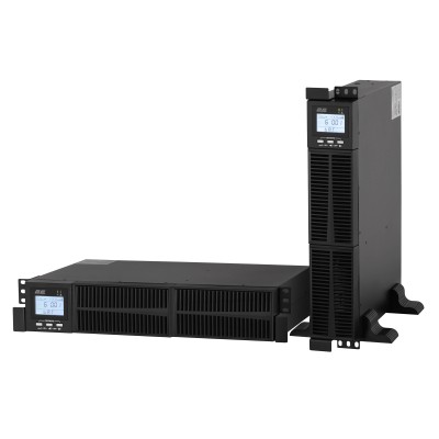 Джерело безперебійного живлення 2E OD1000RT, 1000VA/900W, RT2U, LCD, USB, 2xSchuko (2E-OD1000RT) Джерело безперебійного живлення 2E OD1000RT, 1000VA/900W, RT2U, LCD, USB, 2xSchuko (2E-OD1000RT)
