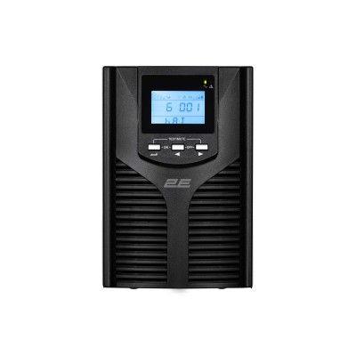 Джерело безперебійного живлення 2E OD2000, 2000VA/1800W, LCD, USB, 3xSchuko (2E-OD2000) Джерело безперебійного живлення 2E OD2000, 2000VA/1800W, LCD, USB, 3xSchuko (2E-OD2000)