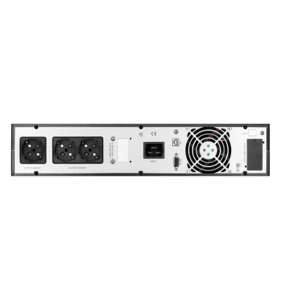 Джерело безперебійного живлення 2E OD2000RT, 2000VA/1800W, RT2U, LCD, USB, 3xSchuko (2E-OD2000RT) Джерело безперебійного живлення 2E OD2000RT, 2000VA/1800W, RT2U, LCD, USB, 3xSchuko (2E-OD2000RT)