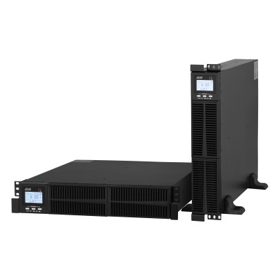 Джерело безперебійного живлення 2E OD3000RT, 3000VA/2700W, RT2U, LCD, USB, 3xSchuko (2E-OD3000RT) Джерело безперебійного живлення 2E OD3000RT, 3000VA/2700W, RT2U, LCD, USB, 3xSchuko (2E-OD3000RT)