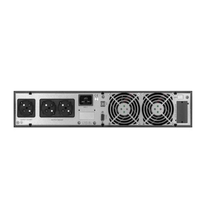 Джерело безперебійного живлення 2E OD3000RT, 3000VA/2700W, RT2U, LCD, USB, 3xSchuko (2E-OD3000RT) Джерело безперебійного живлення 2E OD3000RT, 3000VA/2700W, RT2U, LCD, USB, 3xSchuko (2E-OD3000RT)