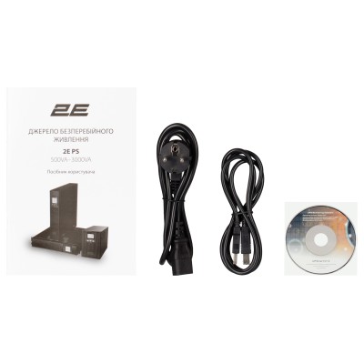 Джерело безперебійного живлення 2E PS2000RT, 2000VA/1600W, RT3U, LCD, USB, 3xC13, 3xSchuko (2E-PS2000RT) Джерело безперебійного живлення 2E PS2000RT, 2000VA/1600W, RT3U, LCD, USB, 3xC13, 3xSchuko (2E-PS2000RT)