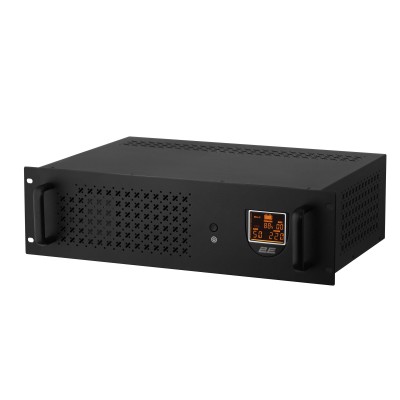 Джерело безперебійного живлення 2E RE1500, 1500VA/900W, RM 3U, LCD, USB, 2xSchuko (2E-RE1500) Джерело безперебійного живлення 2E RE1500, 1500VA/900W, RM 3U, LCD, USB, 2xSchuko (2E-RE1500)