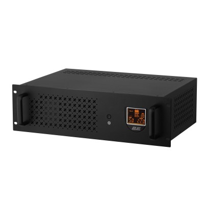Джерело безперебійного живлення 2E RE2000, 2000VA/1200W, RM 3U, LCD, USB, 2xSchuko (2E-RE2000) Джерело безперебійного живлення 2E RE2000, 2000VA/1200W, RM 3U, LCD, USB, 2xSchuko (2E-RE2000)