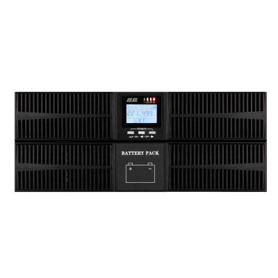 Джерело безперебійного живлення 2E SD6000RT, 6kVA/6kW, RT4U, LCD, USB, Terminal in&out (2E-SD6000RT) Джерело безперебійного живлення 2E SD6000RT, 6kVA/6kW, RT4U, LCD, USB, Terminal in&out (2E-SD6000RT)