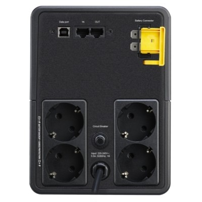 Джерело безперебійного живлення APC Back-UPS 1200VA/650W, USB, 4xSchuko (BX1200MI-GR) Джерело безперебійного живлення APC Back-UPS 1200VA/650W, USB, 4xSchuko (BX1200MI-GR)