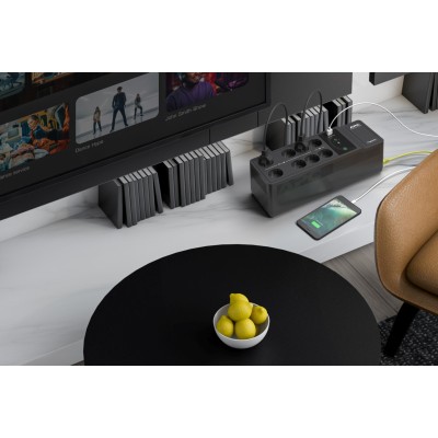 Джерело безперебійного живлення APC Back-UPS 550VA/300W, USB charging port, USB, 6+2 Schuko (BE500G2-GR) Джерело безперебійного живлення APC Back-UPS 550VA/300W, USB charging port, USB, 6+2 Schuko (BE500G2-GR)