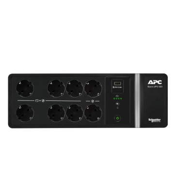 Джерело безперебійного живлення APC Back-UPS 550VA/300W, USB charging port, USB, 6+2 Schuko (BE500G2-GR) Джерело безперебійного живлення APC Back-UPS 550VA/300W, USB charging port, USB, 6+2 Schuko (BE500G2-GR)