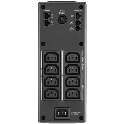 Джерело безперебійного живлення APC Back-UPS Pro 1300VA/780W, LCD, USB, 6+2 C13 (BR1300MI) Джерело безперебійного живлення APC Back-UPS Pro 1300VA/780W, LCD, USB, 6+2 C13 (BR1300MI)