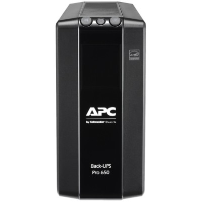 Джерело безперебійного живлення APC Back-UPS Pro 650VA/390W, LCD, USB, 6xC13 (BR650MI)
