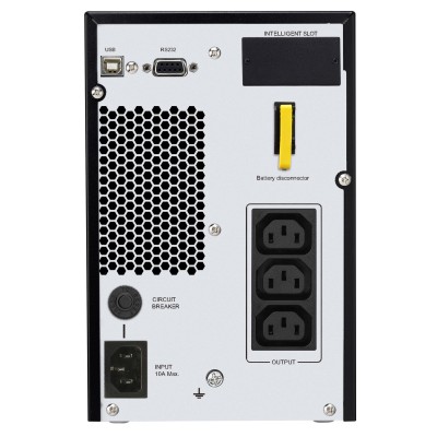 Джерело безперебійного живлення APC Easy UPS SRV 1000VA/800W, LCD, USB, RS232, 3xC13 (SRV1KI) Джерело безперебійного живлення APC Easy UPS SRV 1000VA/800W, LCD, USB, RS232, 3xC13 (SRV1KI)