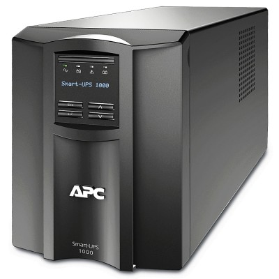 Джерело безперебійного живлення APC Smart-UPS 1000VA/700W, LCD, USB, SmartConnect, 8xC13 (SMT1000IC) Джерело безперебійного живлення APC Smart-UPS 1000VA/700W, LCD, USB, SmartConnect, 8xC13 (SMT1000IC)