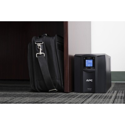 Джерело безперебійного живлення APC Smart-UPS C 1500VA/900W, LCD, USB, SmartConnect, 8xC13 (SMC1500IC) Джерело безперебійного живлення APC Smart-UPS C 1500VA/900W, LCD, USB, SmartConnect, 8xC13 (SMC1500IC)
