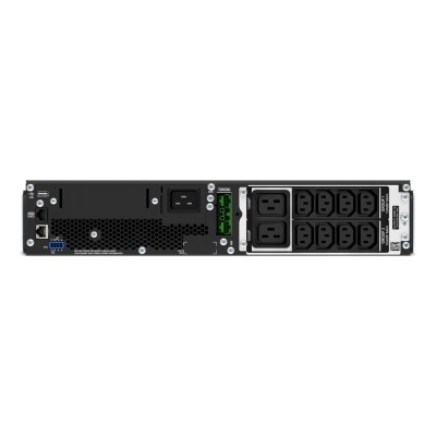 Джерело безперебійного живлення APC Smart-UPS Online 2200VA/1980W, RM 2U, LCD, USB, RS232, 8xC13, 2xC19 (SRT2200RMXLI) Джерело безперебійного живлення APC Smart-UPS Online 2200VA/1980W, RM 2U, LCD, USB, RS232, 8xC13, 2xC19 (SRT2200RMXLI)