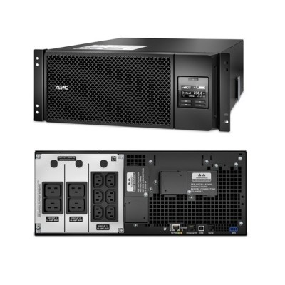 Джерело безперебійного живлення APC Smart-UPS Online 6000VA/6000W, RM 4U, LCD, USB, RS232, 6xC13, 4xC19 (SRT6KRMXLI) Джерело безперебійного живлення APC Smart-UPS Online 6000VA/6000W, RM 4U, LCD, USB, RS232, 6xC13, 4xC19 (SRT6KRMXLI)