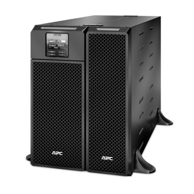 Джерело безперебійного живлення APC Smart-UPS Online 6000VA/6000W, RT 4U, LCD, USB, RS232, 6xC13, 4xC19 (SRT6KXLI) Джерело безперебійного живлення APC Smart-UPS Online 6000VA/6000W, RT 4U, LCD, USB, RS232, 6xC13, 4xC19 (SRT6KXLI)