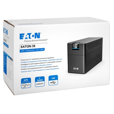 Джерело безперебійного живлення Eaton 5E G2, 1600VA/900W, USB, 6xC13 (5E1600UI) Джерело безперебійного живлення Eaton 5E G2, 1600VA/900W, USB, 6xC13 (5E1600UI)
