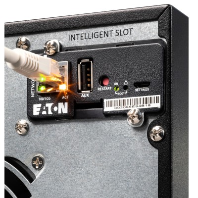 Джерело безперебійного живлення Eaton 9E, 2000VA/1600W, LCD, USB, RS232, 6xC13 (9E2000I) Джерело безперебійного живлення Eaton 9E, 2000VA/1600W, LCD, USB, RS232, 6xC13 (9E2000I)