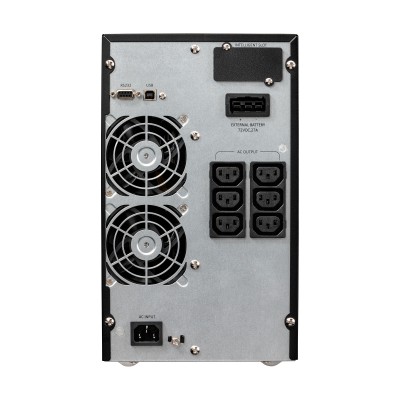 Джерело безперебійного живлення Eaton 9E, 2000VA/1600W, LCD, USB, RS232, 6xC13 (9E2000I) Джерело безперебійного живлення Eaton 9E, 2000VA/1600W, LCD, USB, RS232, 6xC13 (9E2000I)