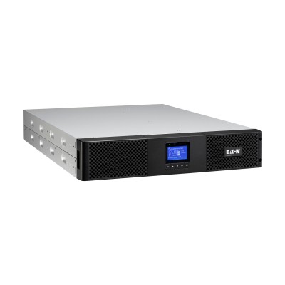 Джерело безперебійного живлення Eaton 9SX, 3000VA/2700W, RM 2U, LCD, USB, RS232, 8xC13, 1xC19 (9SX3000IR) Джерело безперебійного живлення Eaton 9SX, 3000VA/2700W, RM 2U, LCD, USB, RS232, 8xC13, 1xC19 (9SX3000IR)