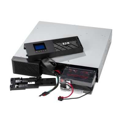 Джерело безперебійного живлення Eaton 9SX, 3000VA/2700W, RM 2U, LCD, USB, RS232, 8xC13, 1xC19 (9SX3000IR) Джерело безперебійного живлення Eaton 9SX, 3000VA/2700W, RM 2U, LCD, USB, RS232, 8xC13, 1xC19 (9SX3000IR)