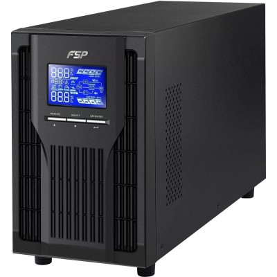 Джерело безперебійного живлення FSP Champ 2K, 2000VA/1800W, LCD, USB, 3xSchuko (PPF16A1900) Джерело безперебійного живлення FSP Champ 2K, 2000VA/1800W, LCD, USB, 3xSchuko (PPF16A1900)