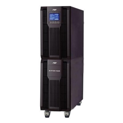 Джерело безперебійного живлення FSP Champ 6K, 6kVA/5.4kW, LCD, USB, Terminal in&out (PPF54A0804) Джерело безперебійного живлення FSP Champ 6K, 6kVA/5.4kW, LCD, USB, Terminal in&out (PPF54A0804)
