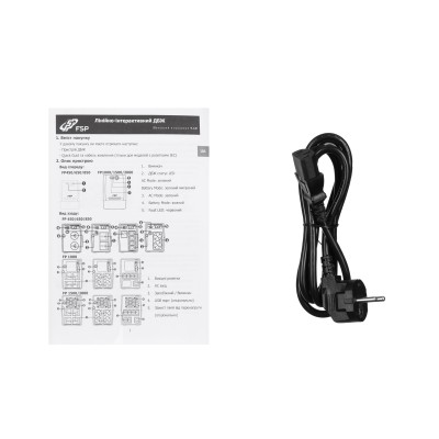 Джерело безперебійного живлення FSP FP2000, 2000VA/1200W, LED, 6xC13 (PPF12A0822) Джерело безперебійного живлення FSP FP2000, 2000VA/1200W, LED, 6xC13 (PPF12A0822)