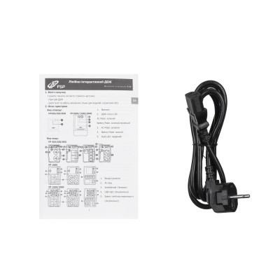 Джерело безперебійного живлення FSP FP850, 850VA/480W, LED, 4xC13 (PPF4801105) Джерело безперебійного живлення FSP FP850, 850VA/480W, LED, 4xC13 (PPF4801105)