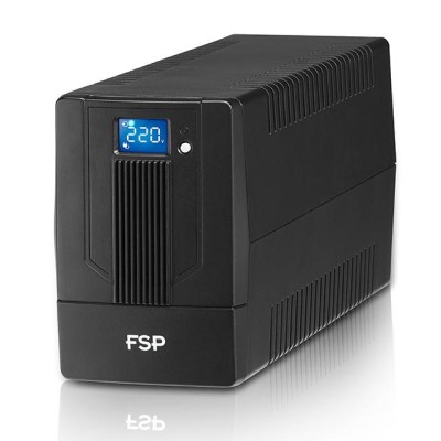 Джерело безперебійного живлення FSP iFP1000, 1000VA/600W, LCD, USB, 4xSchuko (PPF6001306) Джерело безперебійного живлення FSP iFP1000, 1000VA/600W, LCD, USB, 4xSchuko (PPF6001306)