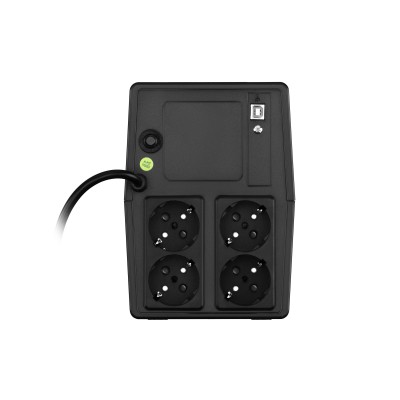 Джерело безперебійного живлення FSP iFP1000, 1000VA/600W, LCD, USB, 4xSchuko (PPF6001306) Джерело безперебійного живлення FSP iFP1000, 1000VA/600W, LCD, USB, 4xSchuko (PPF6001306)