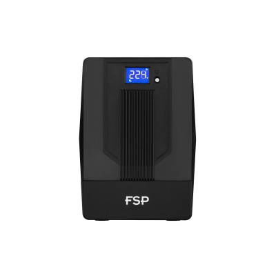 Джерело безперебійного живлення FSP iFP2000, 2000VA/1200W, LCD, USB, 4xSchuko (PPF12A1603) Джерело безперебійного живлення FSP iFP2000, 2000VA/1200W, LCD, USB, 4xSchuko (PPF12A1603)