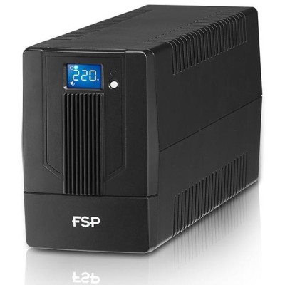 Джерело безперебійного живлення FSP iFP650, 650VA/360W, LCD, USB, 2xSchuko (PPF3602800) Джерело безперебійного живлення FSP iFP650, 650VA/360W, LCD, USB, 2xSchuko (PPF3602800)