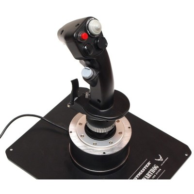 Джойстик Thrustmaster Hotas Warthog, Офіційна копія штурвалу літака A-10C, ліцензована ВПС США, PC (2960738) Джойстик Thrustmaster Hotas Warthog, Офіційна копія штурвалу літака A-10C, ліцензована ВПС США, PC (2960738)