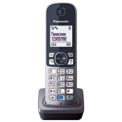 Додаткова слухавка DECT Panasonic KX-TGA681RUB, чорний Додаткова слухавка DECT Panasonic KX-TGA681RUB, чорний