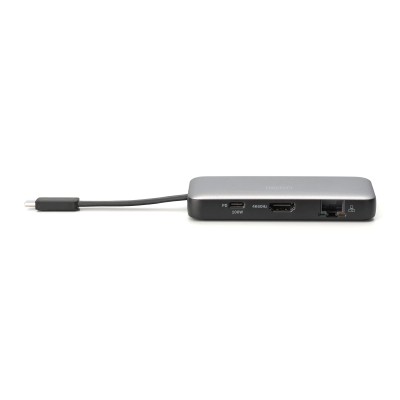 Док-станція DIGITUS USB-C > HDMI/2xUSB-A/USB-C/SD/MicroSD/RJ54, Travel Док-станція DIGITUS USB-C > HDMI/2xUSB-A/USB-C/SD/MicroSD/RJ54, Travel