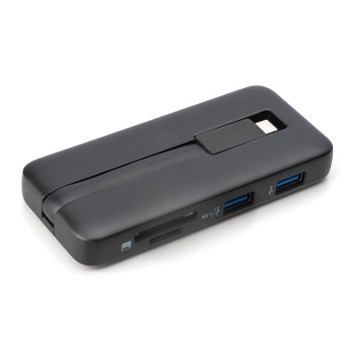 Док-станція DIGITUS USB-C > HDMI/2xUSB-A/USB-C/SD/MicroSD/RJ54, Travel Док-станція DIGITUS USB-C > HDMI/2xUSB-A/USB-C/SD/MicroSD/RJ54, Travel