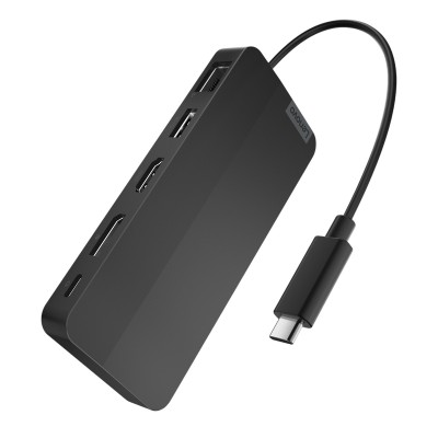 Док-станція Lenovo USB-C Dual Display Travel Dock (w/ adapter) Док-станція Lenovo USB-C Dual Display Travel Dock (w/ adapter)
