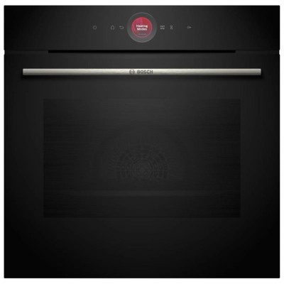 Духова шафа Bosch електрична, 71л, A+, дисплей, конвекція, чорний (HBG7341B1)