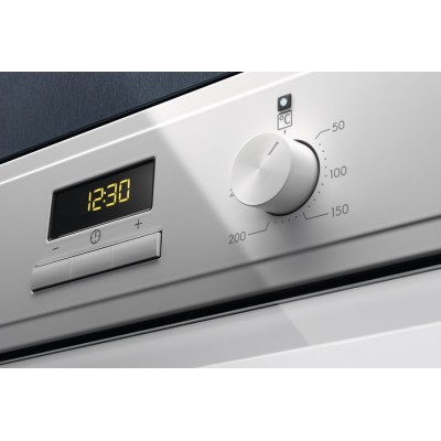 Духова шафа Electrolux електрична, 65л, A, дисплей, конвекція, білий (EOF3H40BW) Духова шафа Electrolux електрична, 65л, A, дисплей, конвекція, білий (EOF3H40BW)