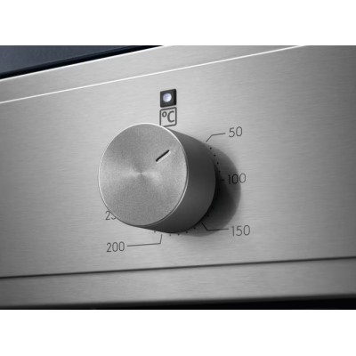 Духова шафа Electrolux електрична, 65л, A, дисплей, конвекція, нерж (EOF3H00BX)